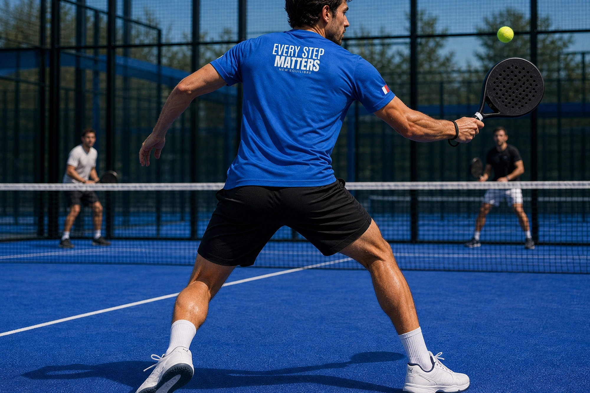 Tshirt Padel Every Step Matters New Equilibre